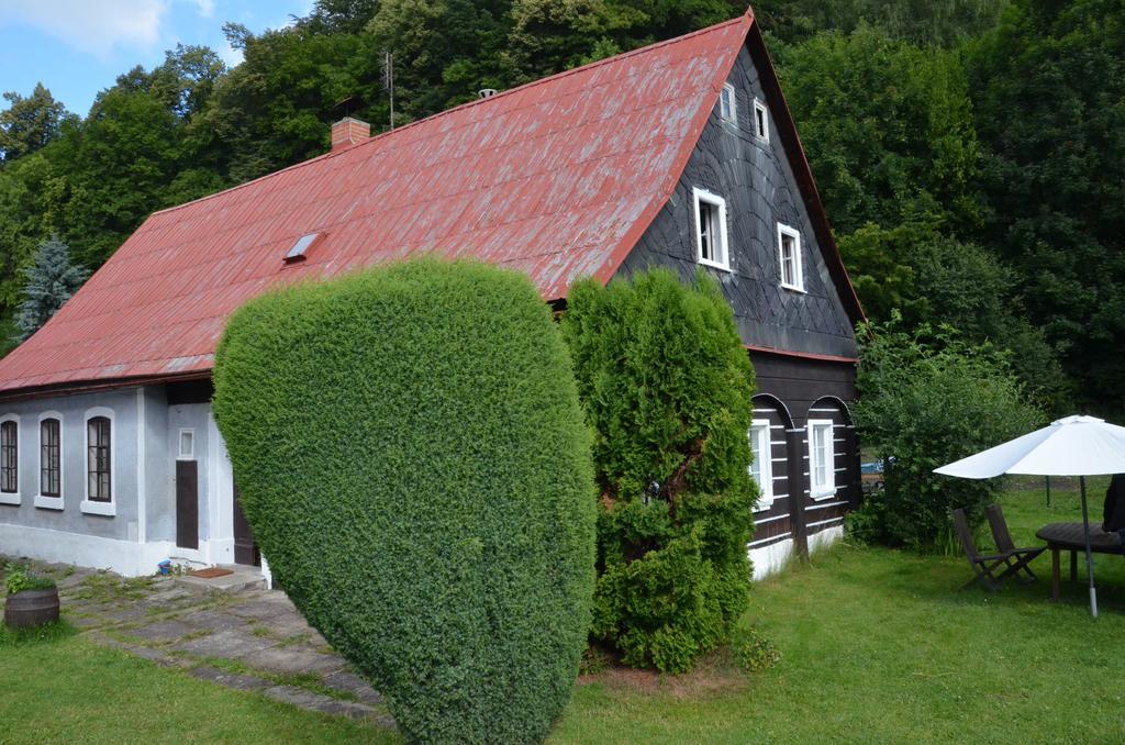 Penzion U kozy Chřibská Exterior foto